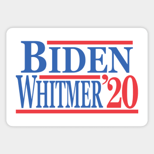 Biden Whitmer 2020 Magnet